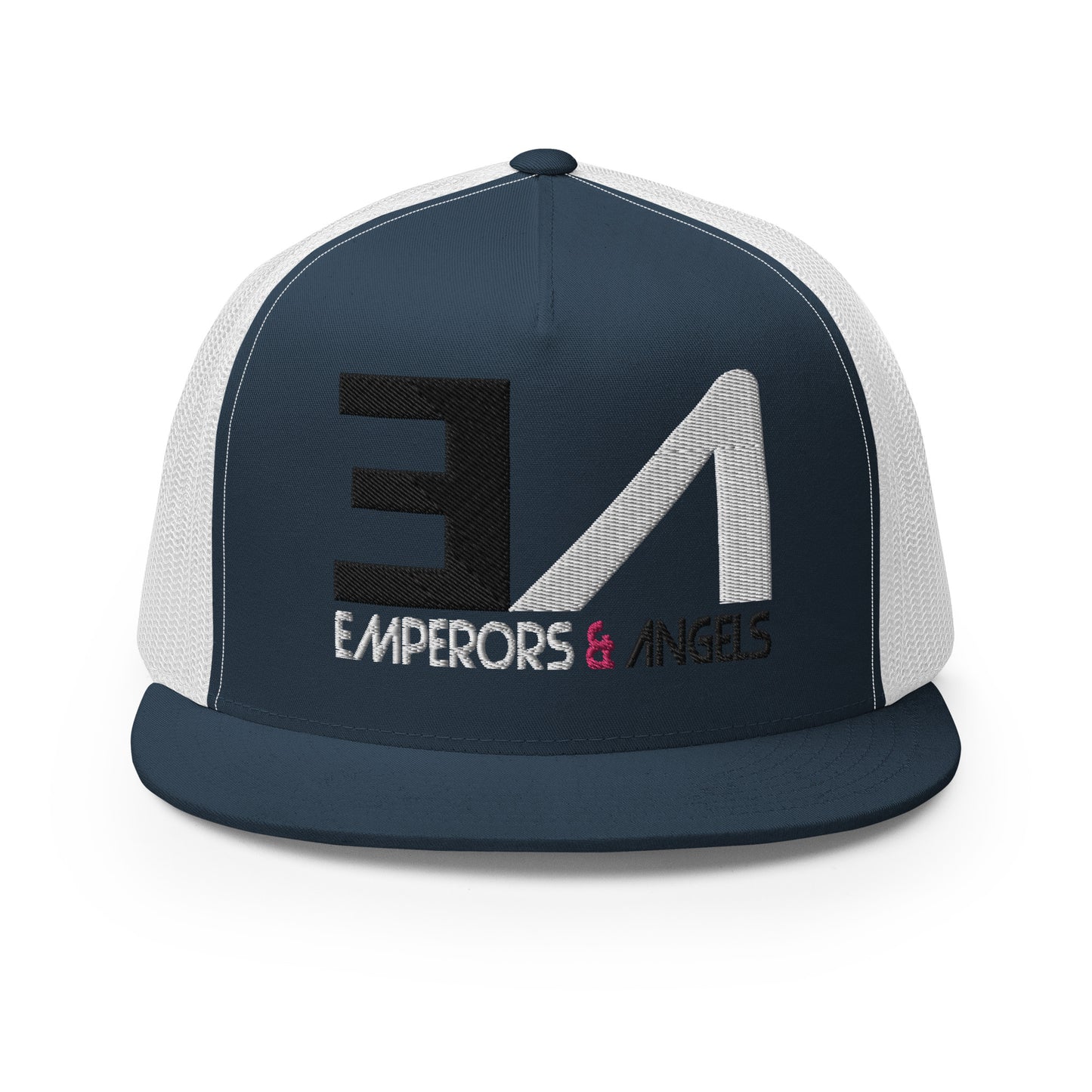 Emperors & Angels - Flat Brim Trucker Hat - #2