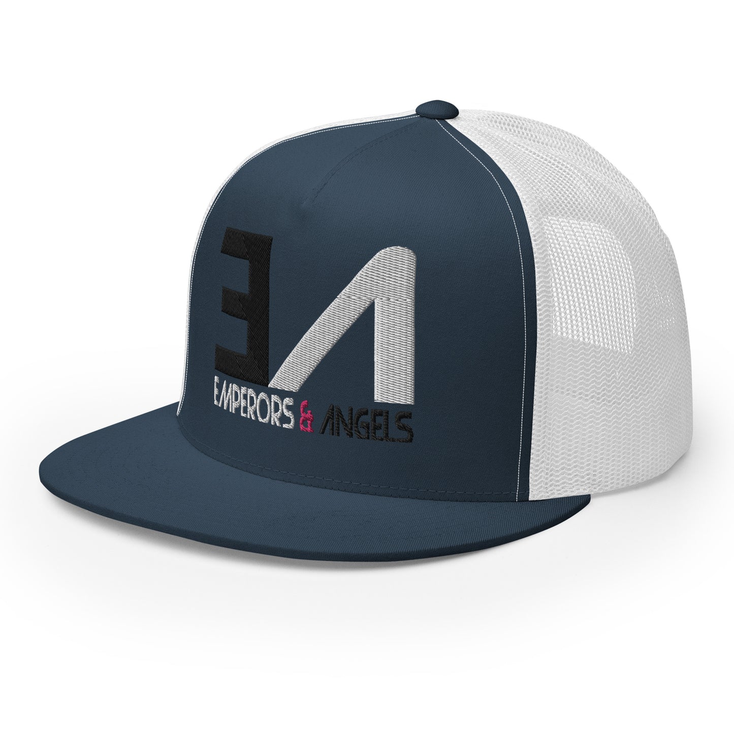 Emperors & Angels - Flat Brim Trucker Hat - #2