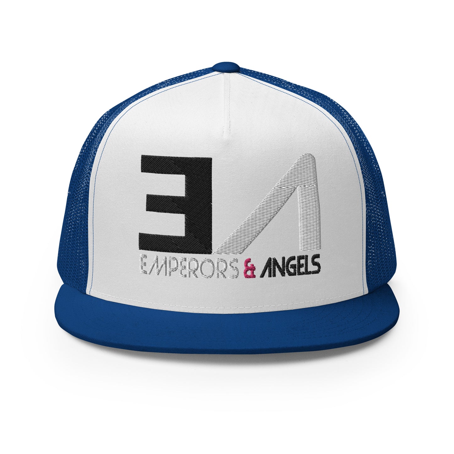 Emperors & Angels - Flat Brim Trucker Hat - #2