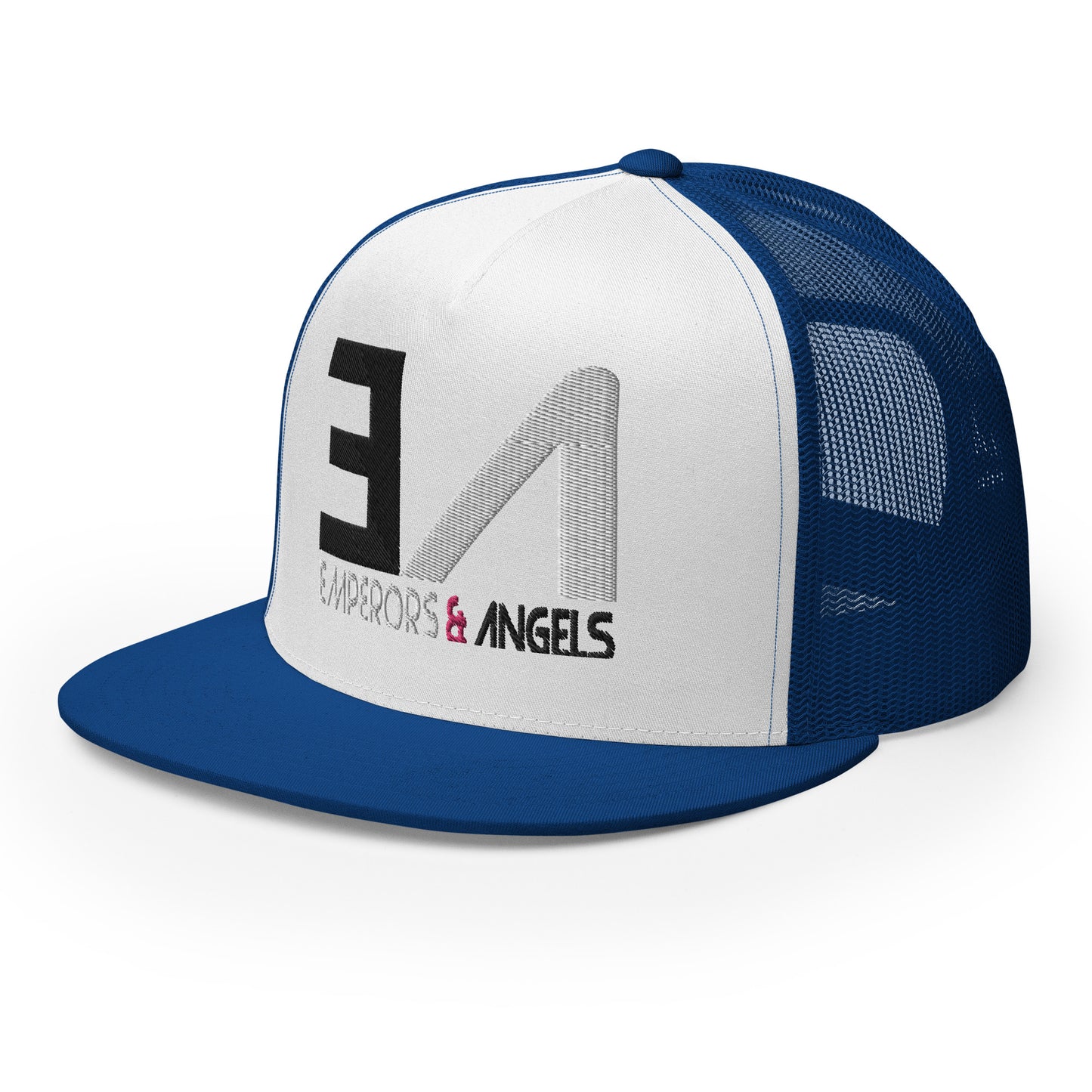 Emperors & Angels - Flat Brim Trucker Hat - #2