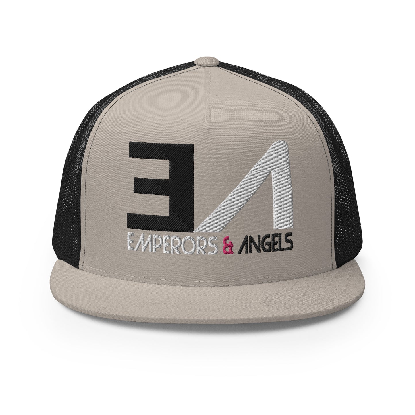 Emperors & Angels - Flat Brim Trucker Hat - #2