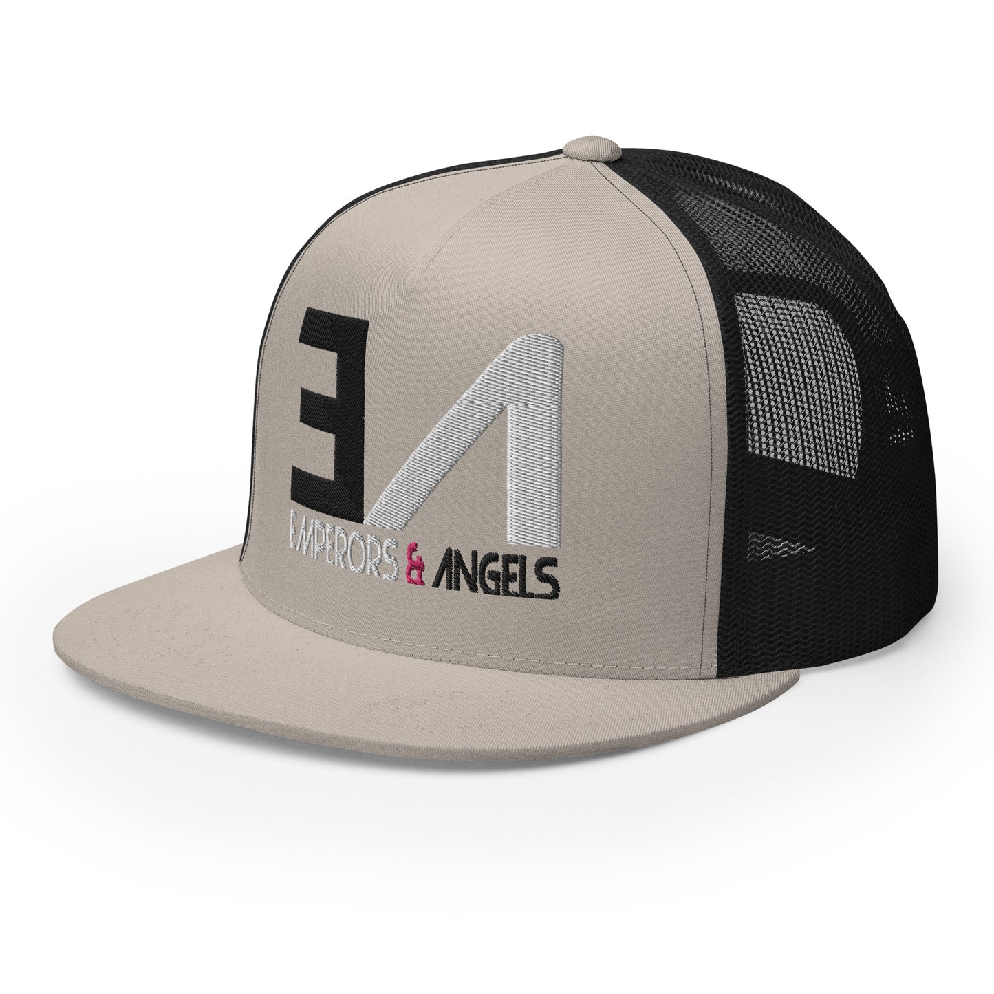 Emperors & Angels - Flat Brim Trucker Hat - #2