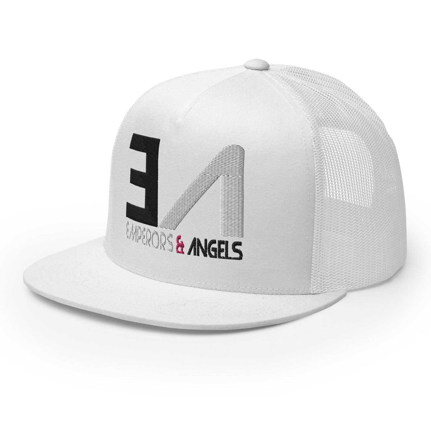 Emperors & Angels - Flat Brim Trucker Hat - #2