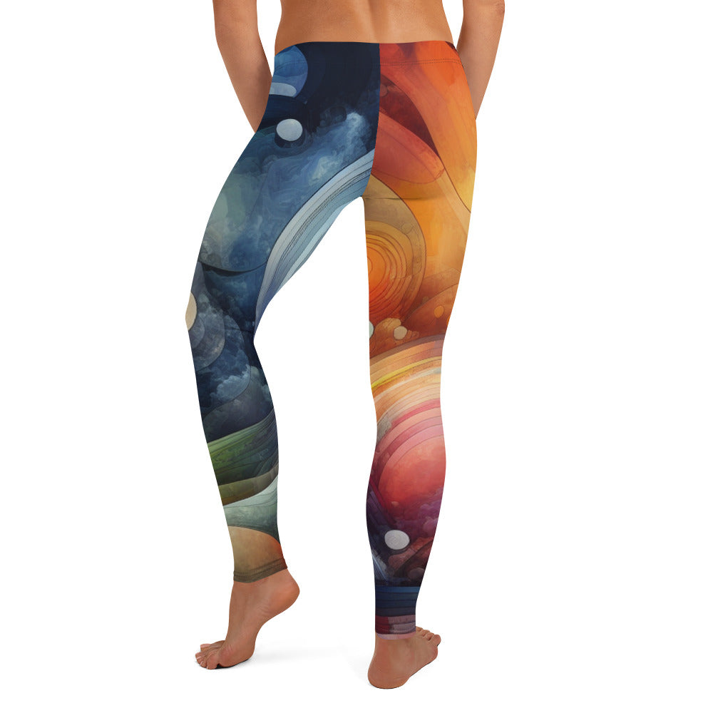 1|8 Athletic Leggings - Moxie Universe - MOXIE MOTION