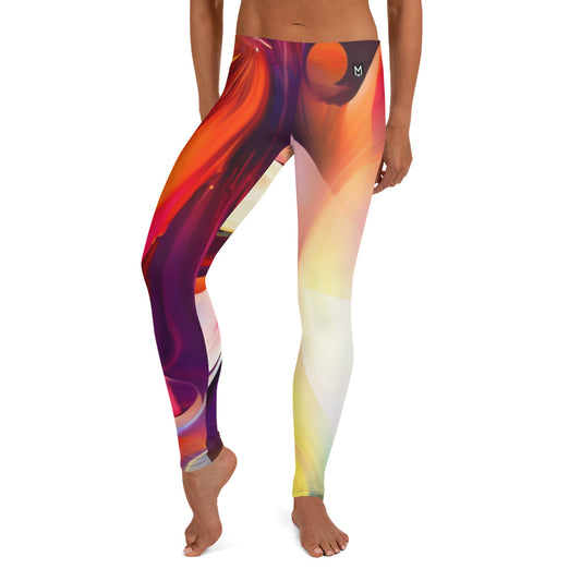 1|7 Athletic Leggings - Moxie Rainbow - MOXIE MOTION