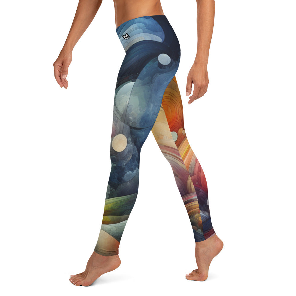 1|8 Athletic Leggings - Moxie Universe - MOXIE MOTION