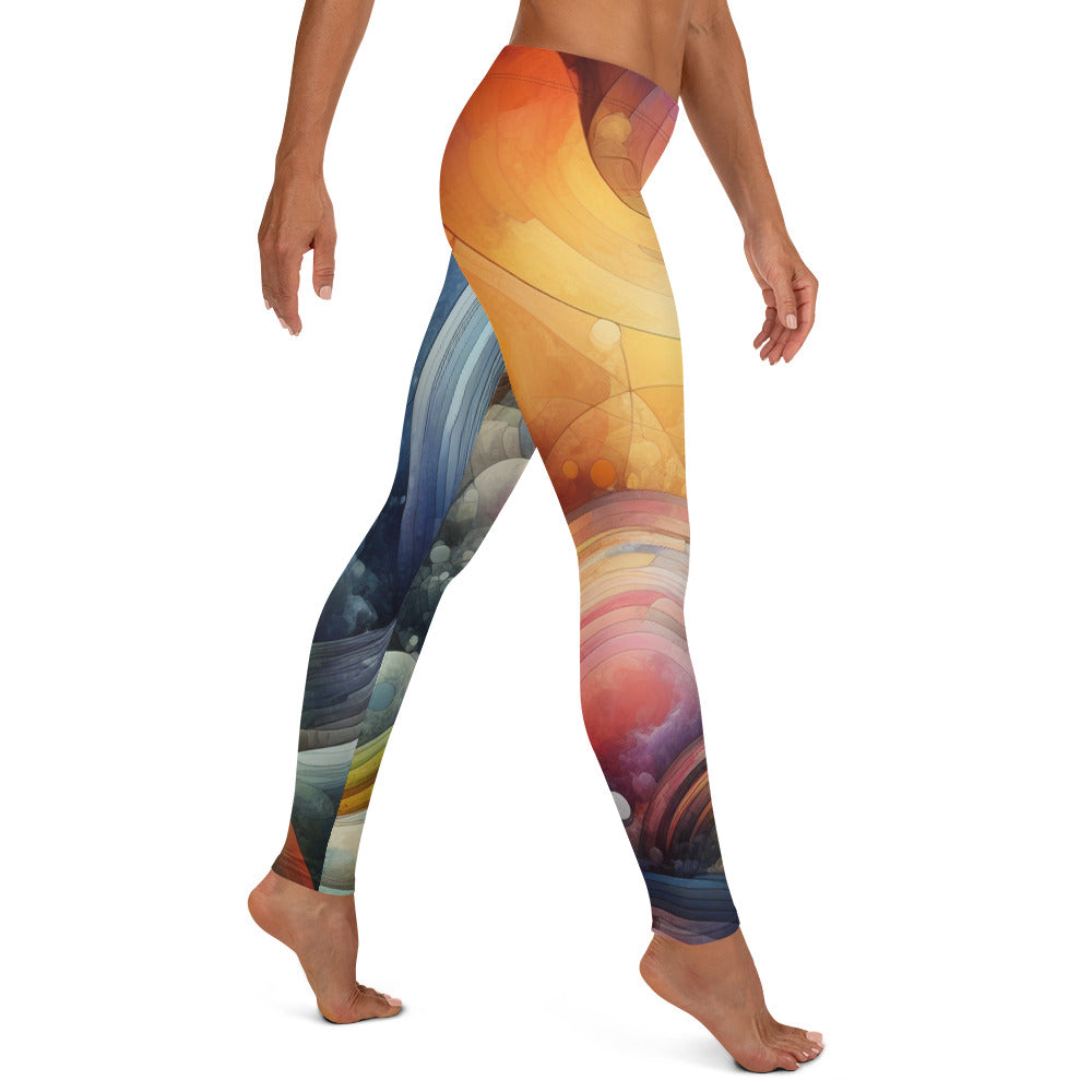 1|8 Athletic Leggings - Moxie Universe - MOXIE MOTION