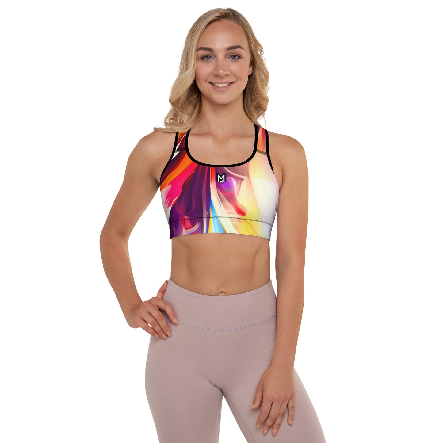 Sports Bra|3 - Moxie Rainbow - MOXIE MOTION