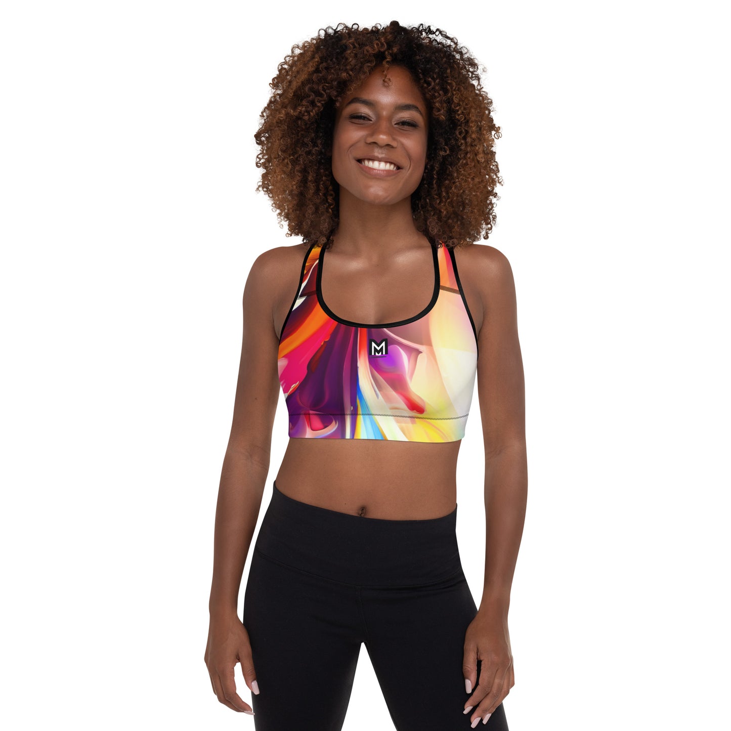 Sports Bra|3 - Moxie Rainbow - MOXIE MOTION