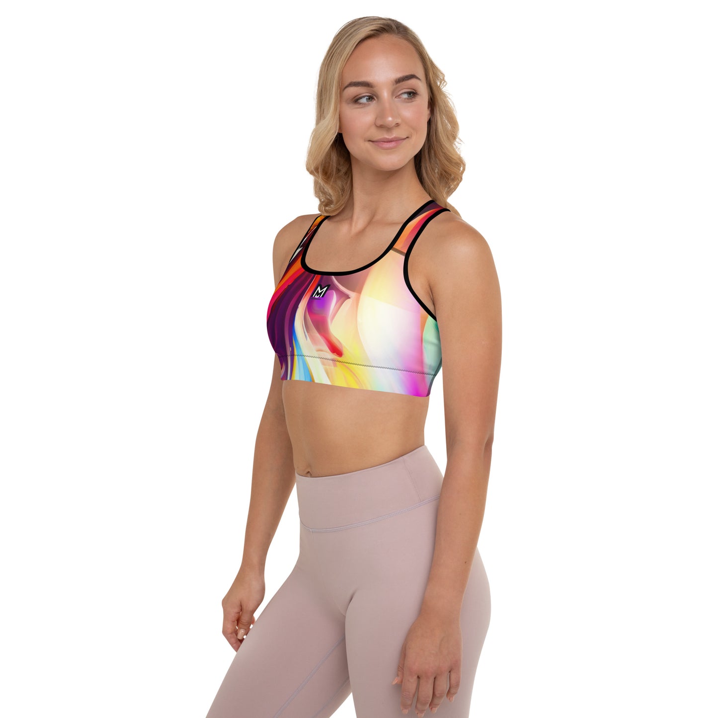 Sports Bra|3 - Moxie Rainbow - MOXIE MOTION