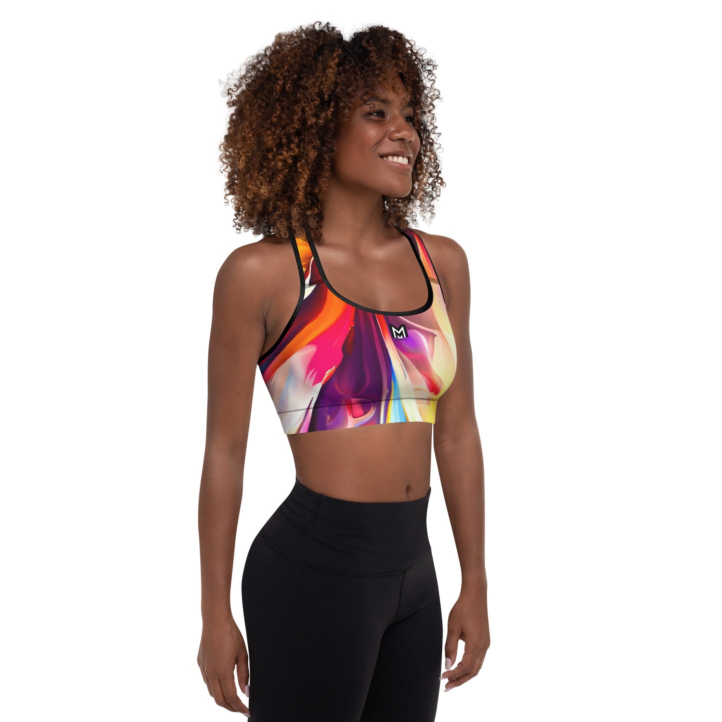 Sports Bra|3 - Moxie Rainbow - MOXIE MOTION