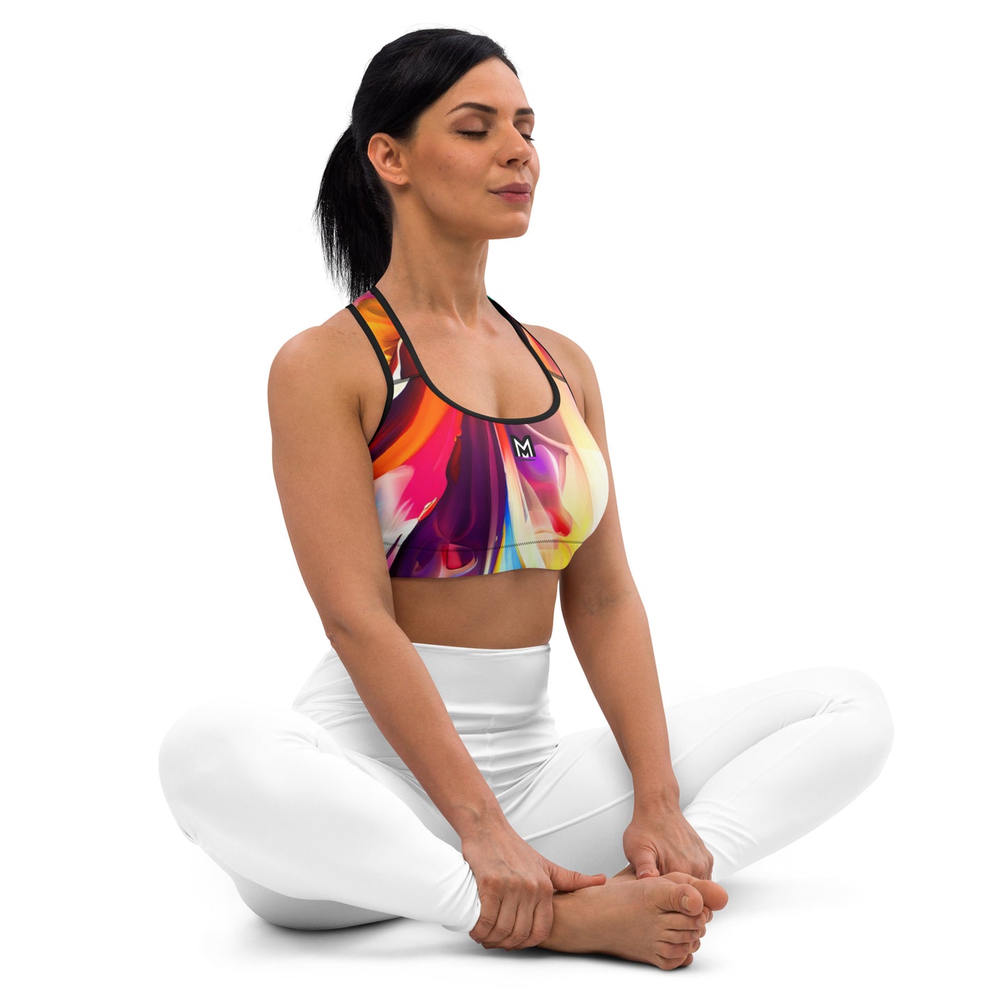 Sports Bra|3 - Moxie Rainbow - MOXIE MOTION