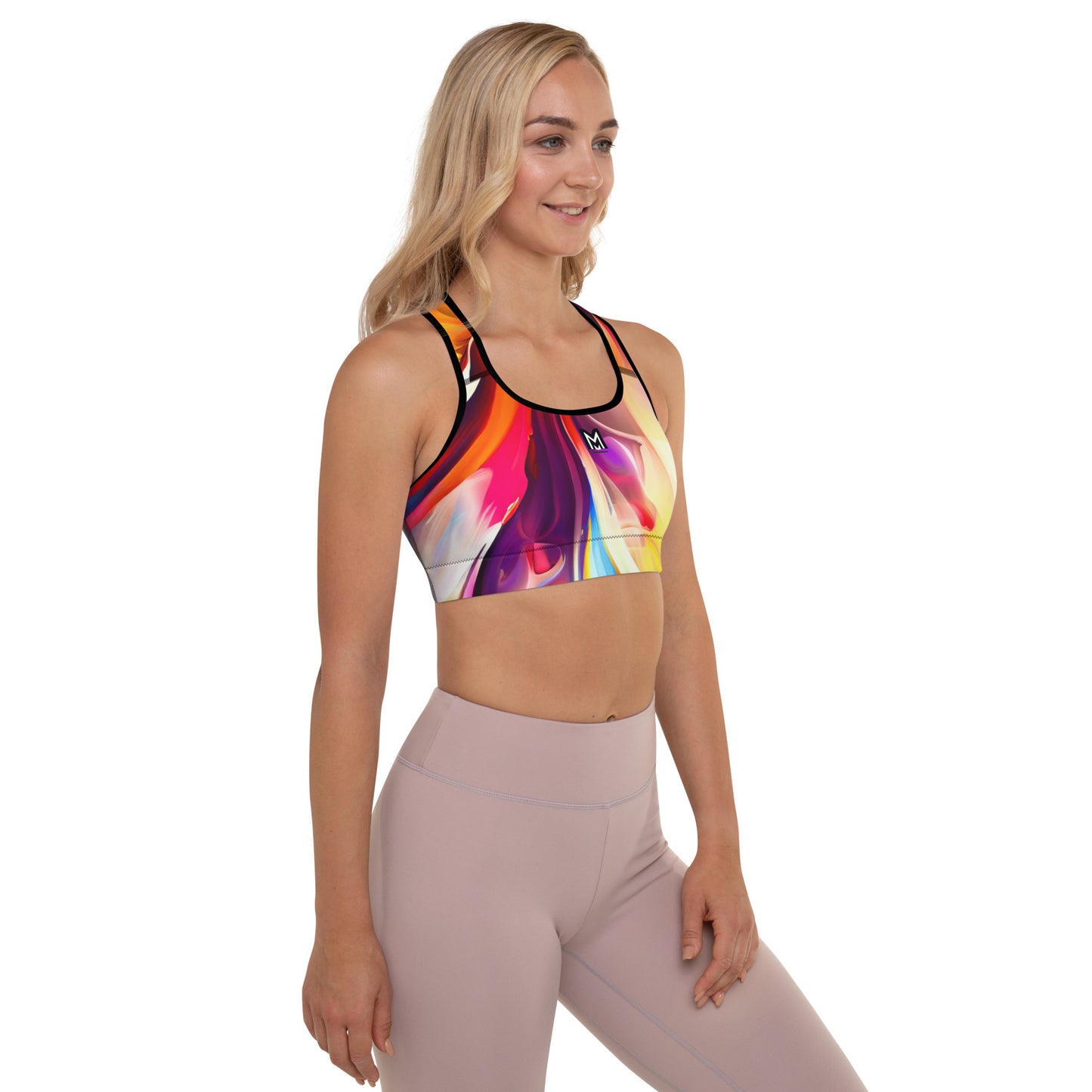 Sports Bra|3 - Moxie Rainbow - MOXIE MOTION