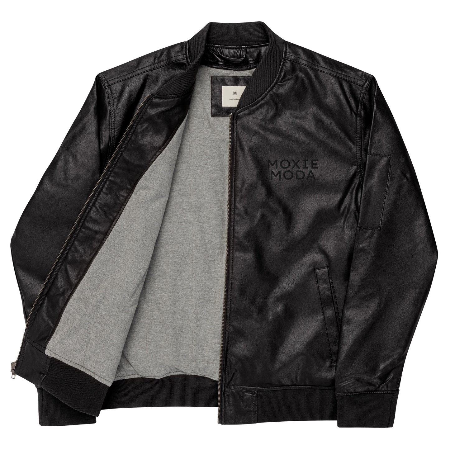 Jacket|4 - Faux Leather - MOXIE MODA