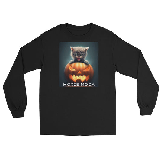 2|3 Halloween Kitten - Long Sleeve - MOXIE MODA