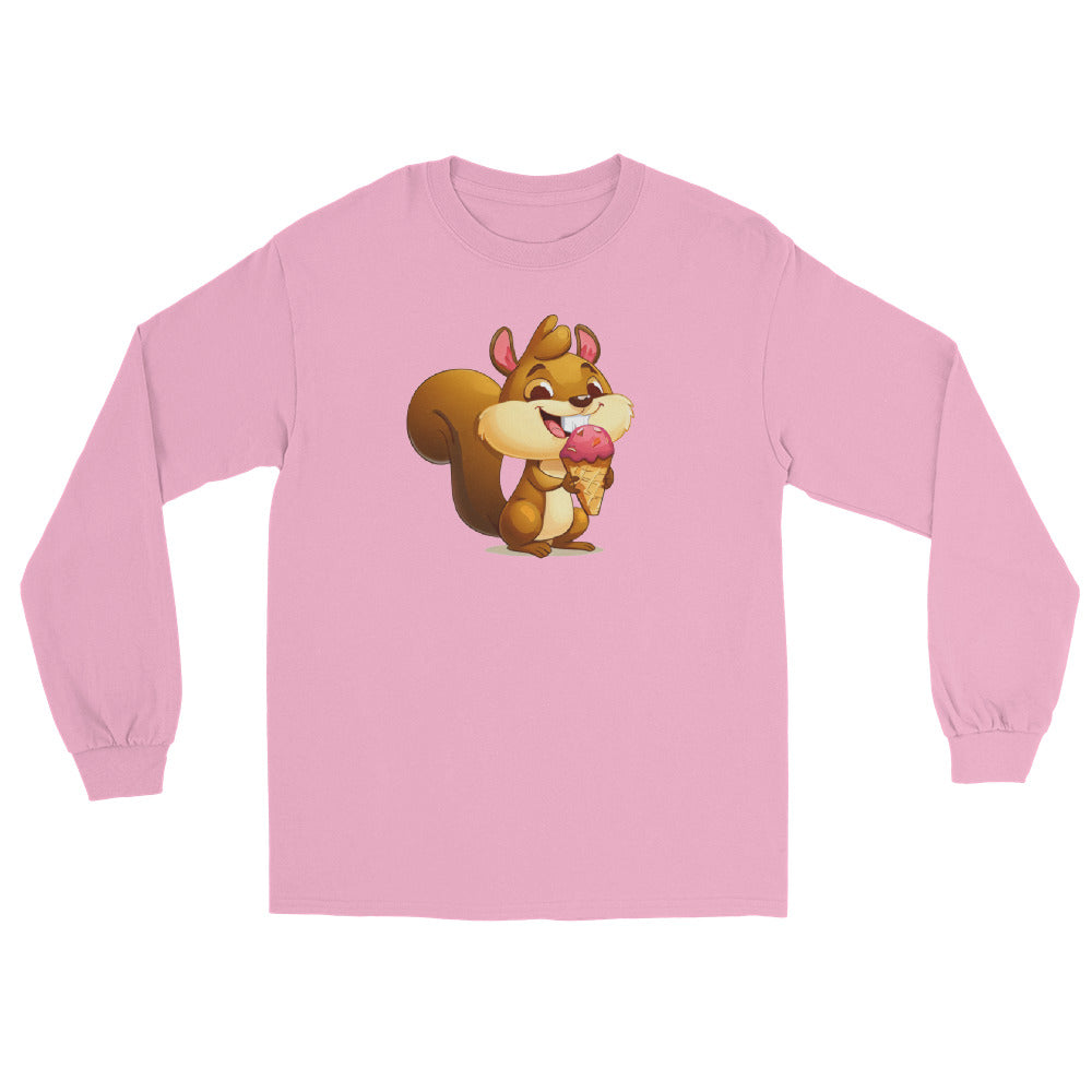 1|4 One Happy Squirrel - Long Sleeve - MOXIE MODA