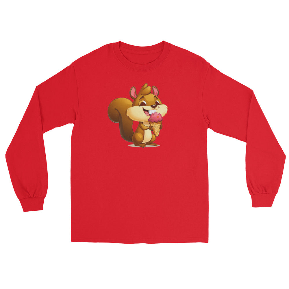 1|4 One Happy Squirrel - Long Sleeve - MOXIE MODA