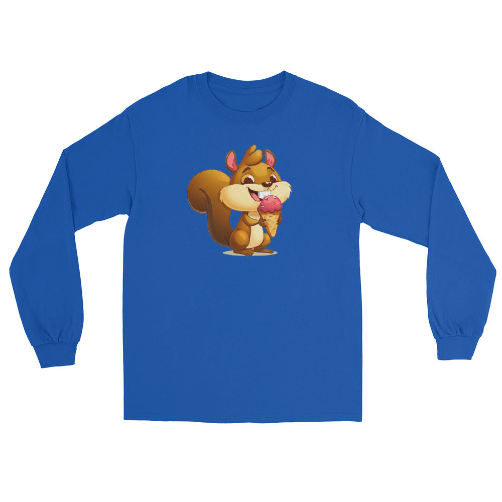 1|4 One Happy Squirrel - Long Sleeve - MOXIE MODA