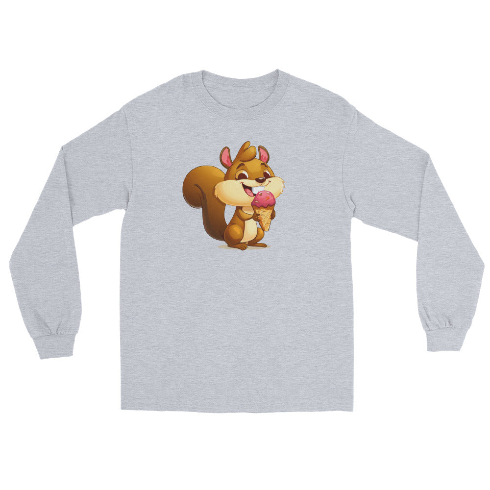 1|4 One Happy Squirrel - Long Sleeve - MOXIE MODA