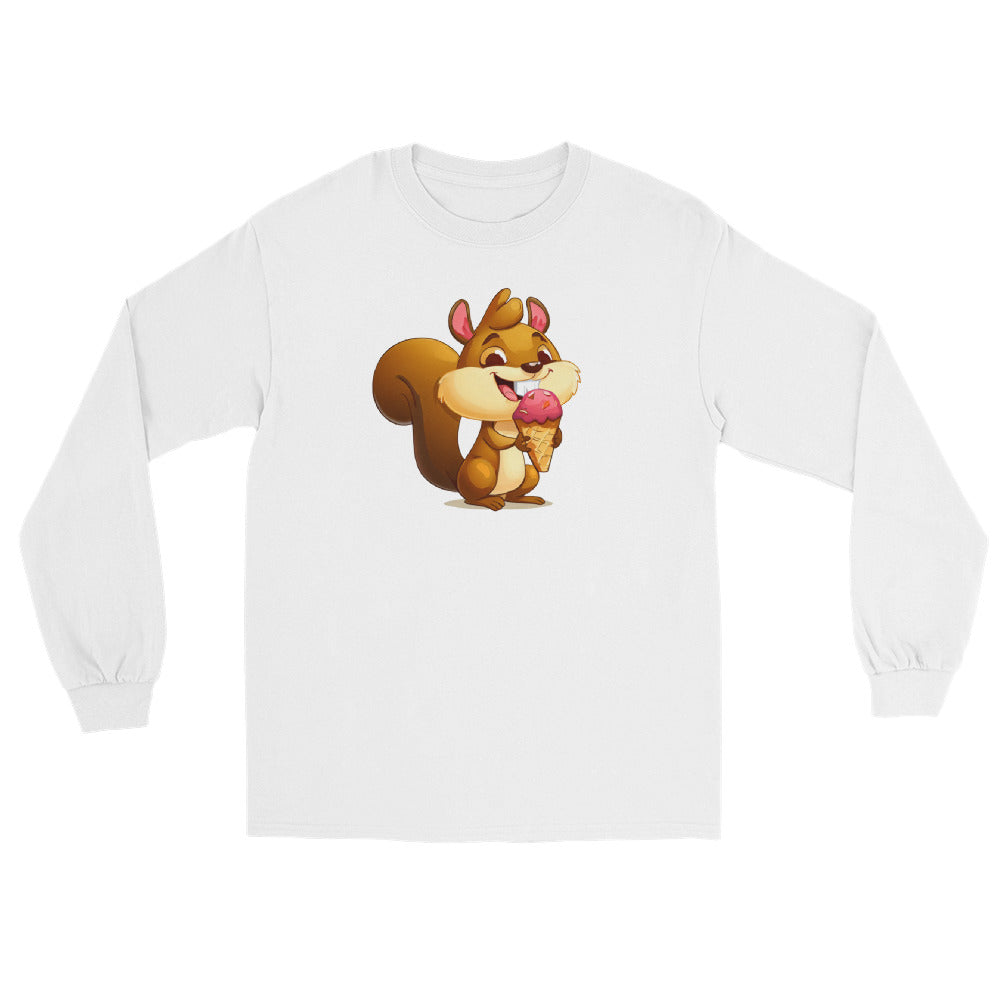 1|4 One Happy Squirrel - Long Sleeve - MOXIE MODA