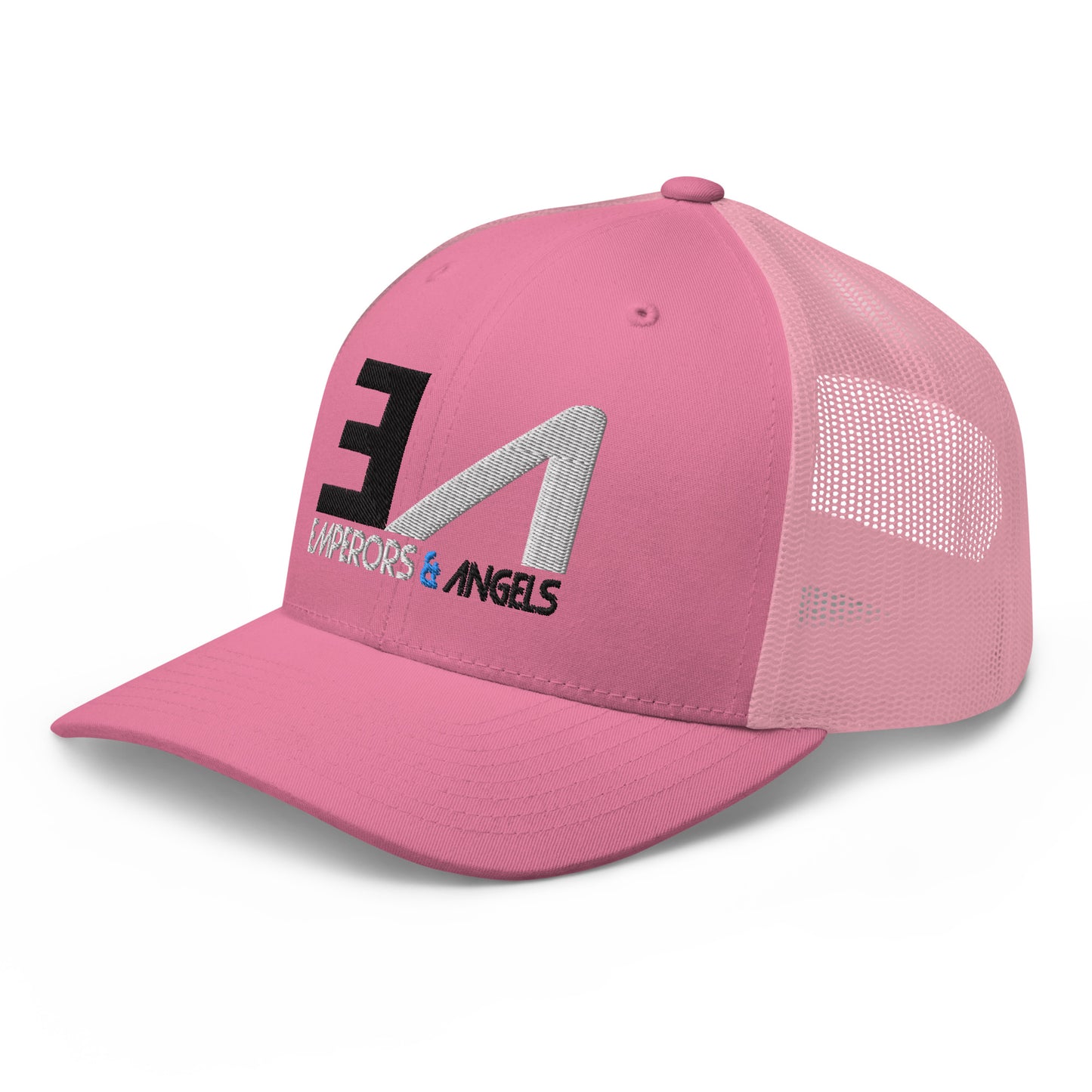 Emperors & Angels - Curved Brim Trucker Hat - Special Edition: PINK