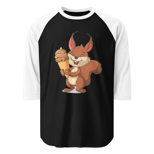 1|5 The Other Happy Squirrel - 3/4 Sleeve Shirt - MOXIE MODA