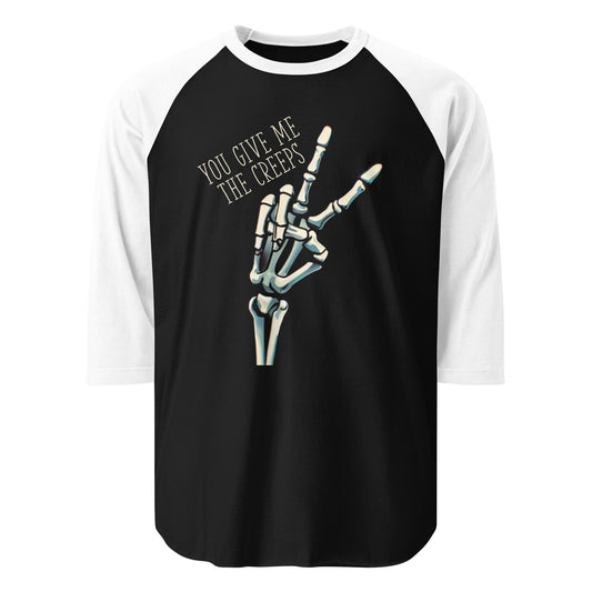 2|1 You Give Me the Creeps -  3/4 Sleeve Shirt - MOXIE MODA