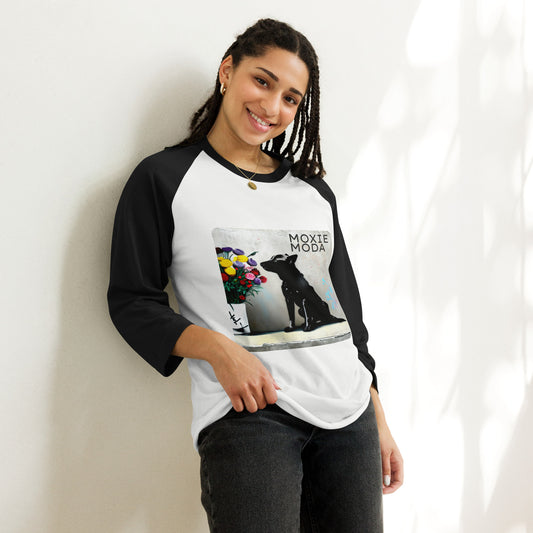 1|26 Mini the Moxie Dog - 3/4 Sleeve Shirt - MOXIE MODA