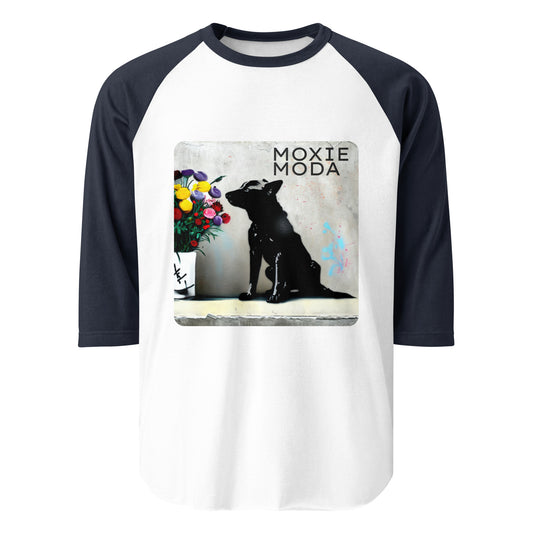 1|26 Mini the Moxie Dog - 3/4 Sleeve Shirt - MOXIE MODA