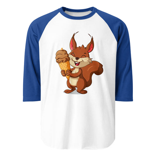 1|5 The Other Happy Squirrel - 3/4 Sleeve Shirt - MOXIE MODA
