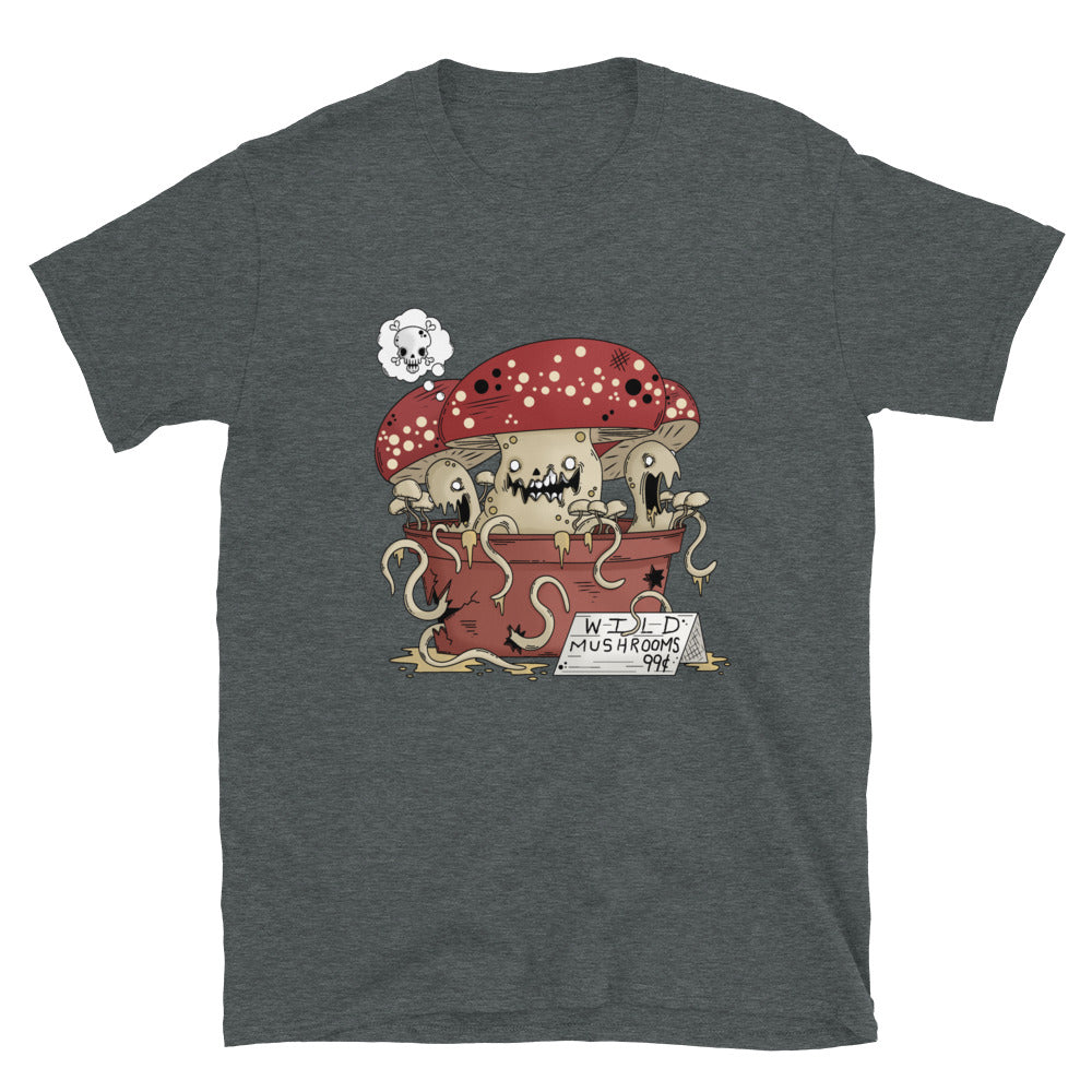 3|15 Wild Mushrooms - T-Shirt - BRIAN GRAY