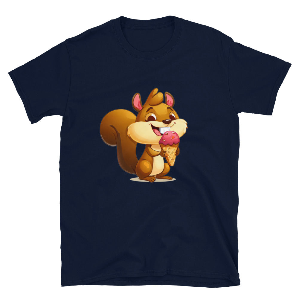 1|4 One Happy Squirrel - T-Shirt - MOXIE MODA