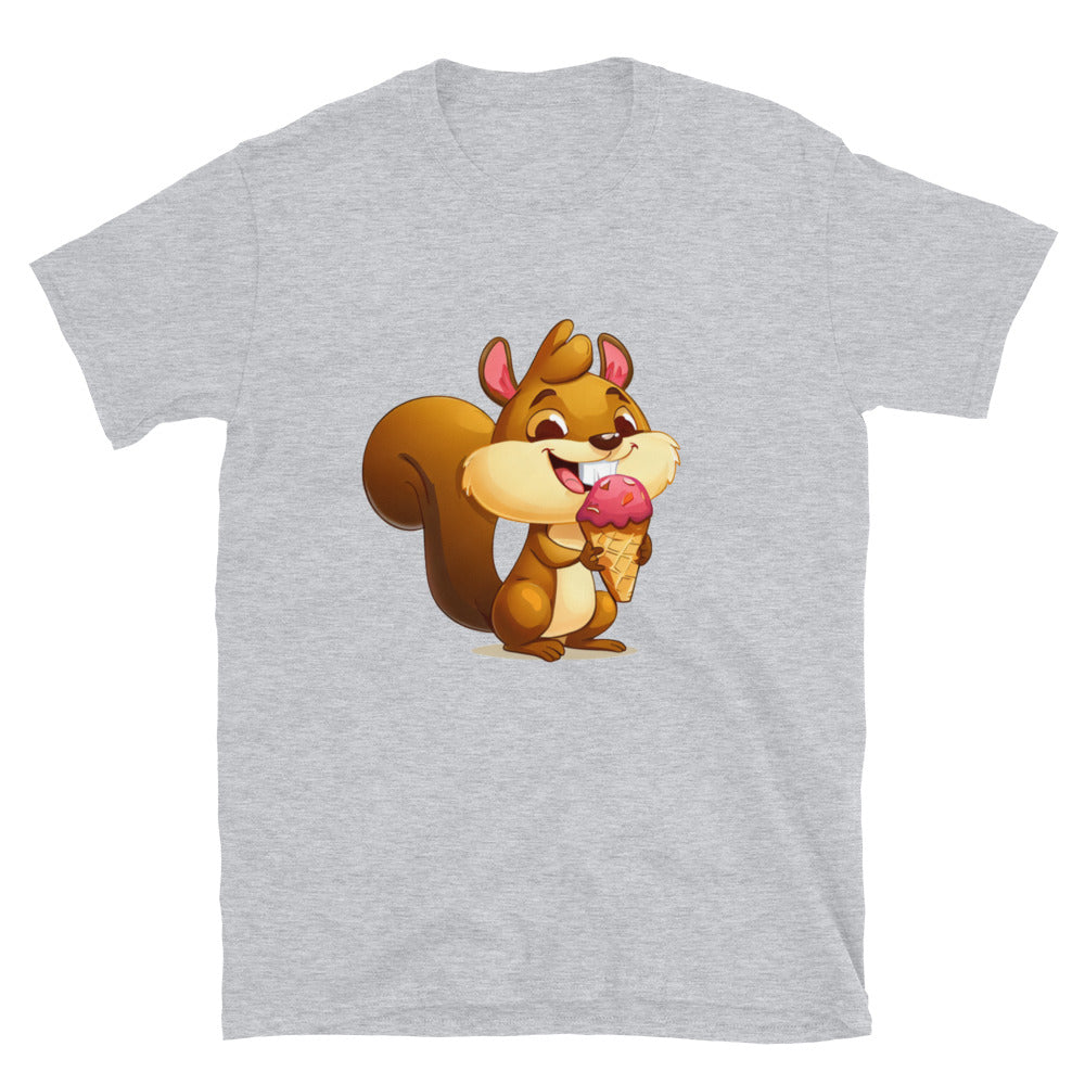 1|4 One Happy Squirrel - T-Shirt - MOXIE MODA