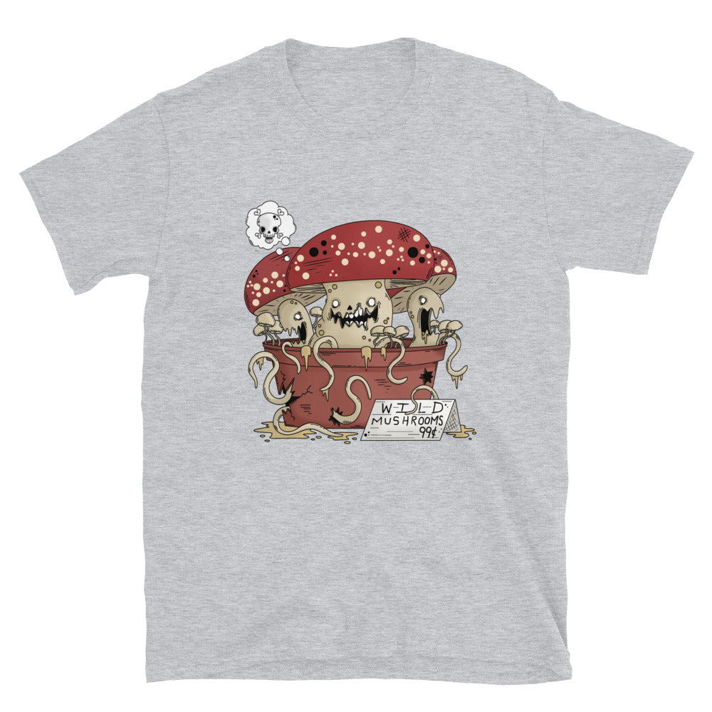 3|15 Wild Mushrooms - T-Shirt - BRIAN GRAY