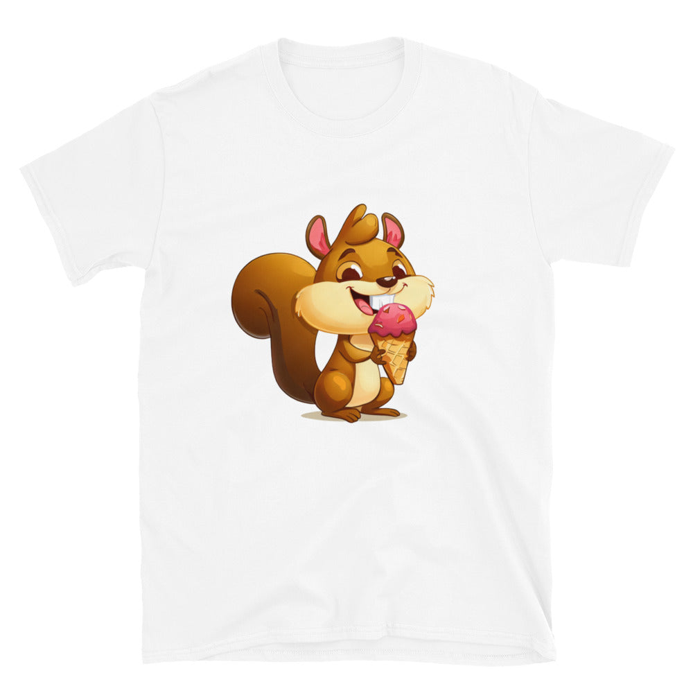 1|4 One Happy Squirrel - T-Shirt - MOXIE MODA