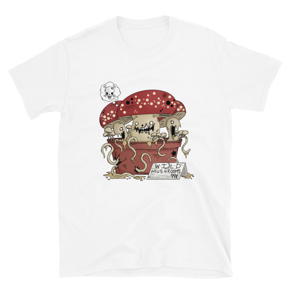 3|15 Wild Mushrooms - T-Shirt - BRIAN GRAY