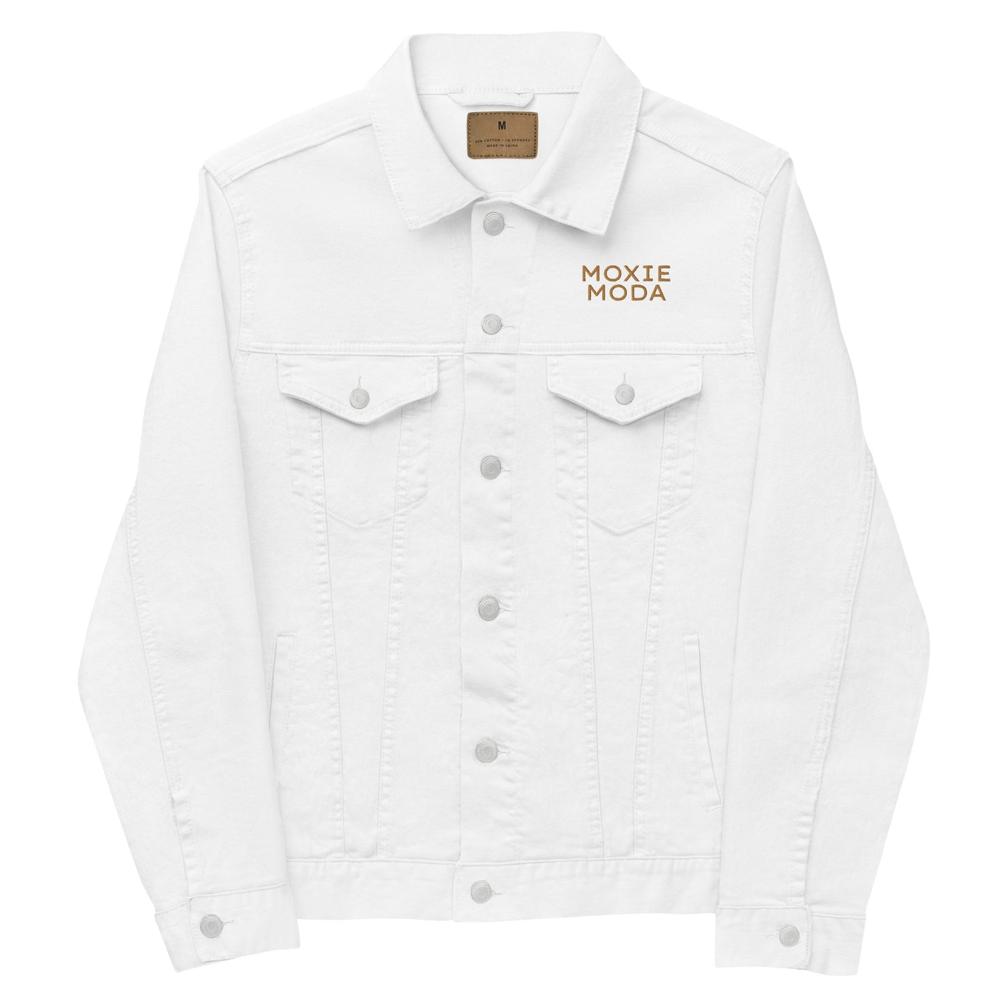 Jacket|3 - Denim White - MOXIE MODA