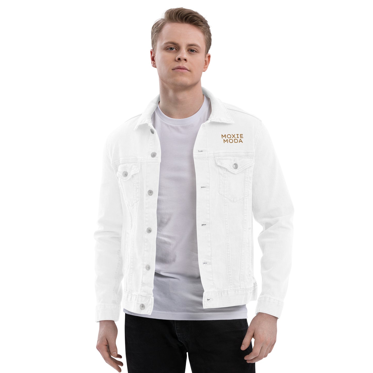 Jacket|3 - Denim White - MOXIE MODA