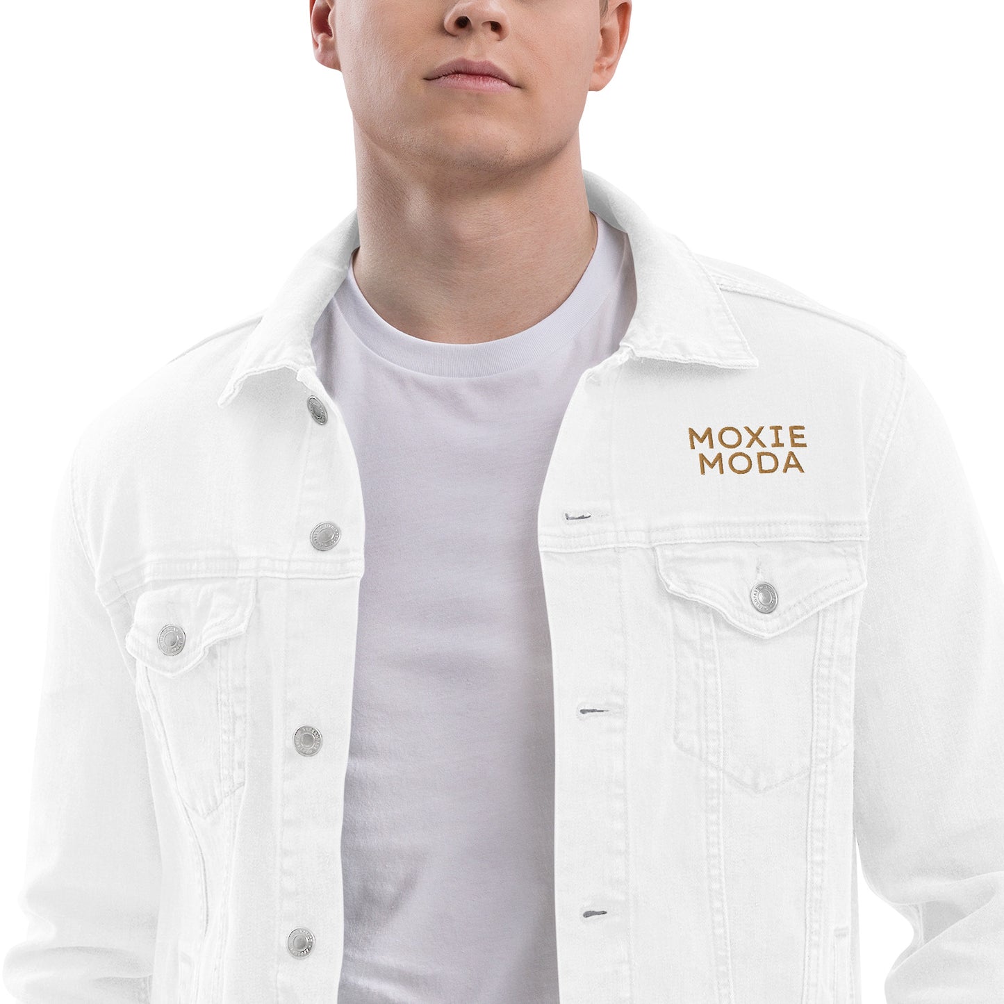 Jacket|3 - Denim White - MOXIE MODA