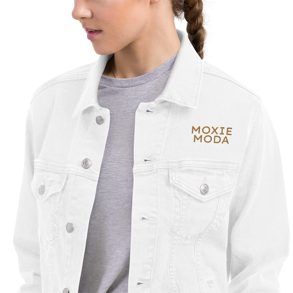 Jacket|3 - Denim White - MOXIE MODA