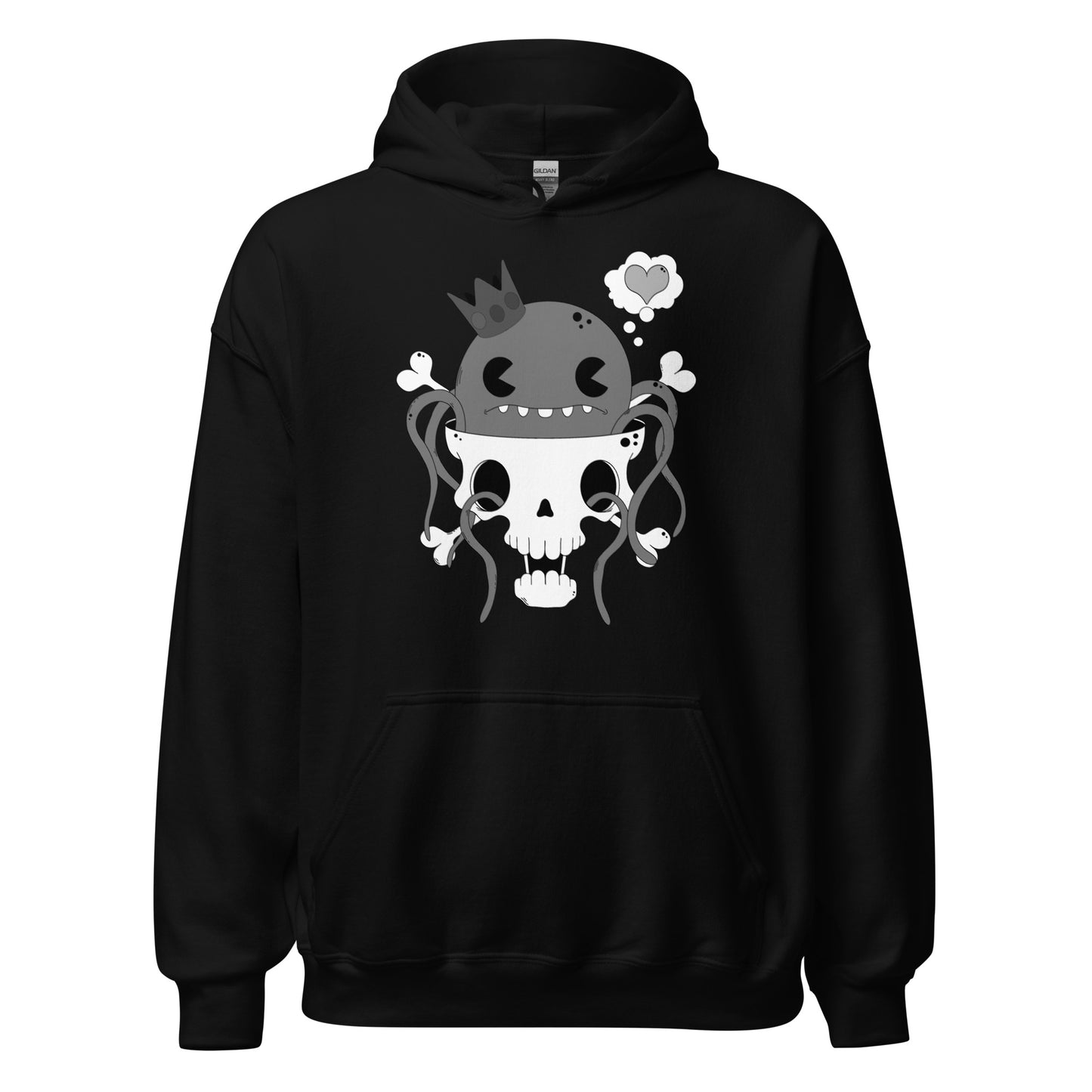 3|4 King Octo - Hoodie - BRIAN GRAY