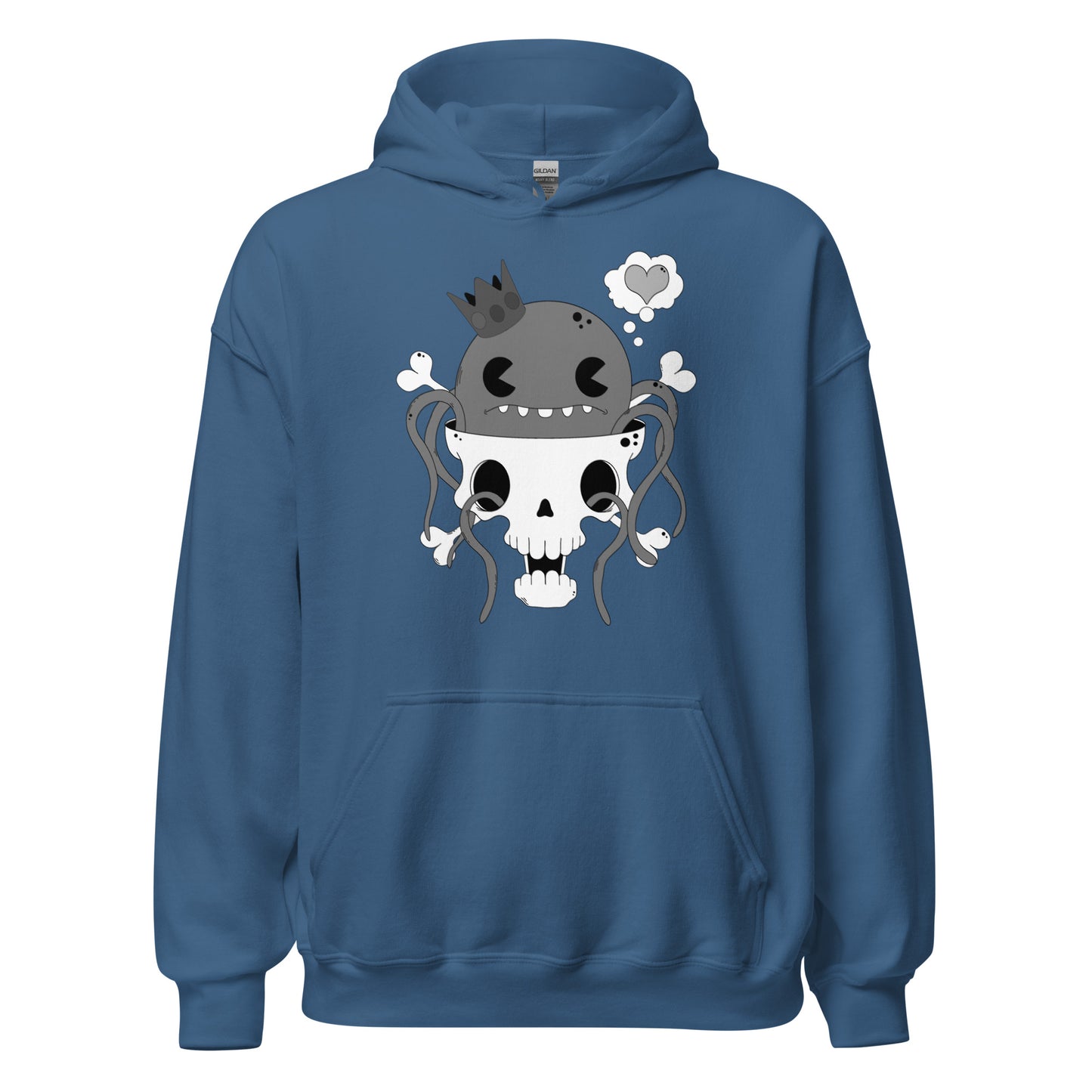 3|4 King Octo - Hoodie - BRIAN GRAY