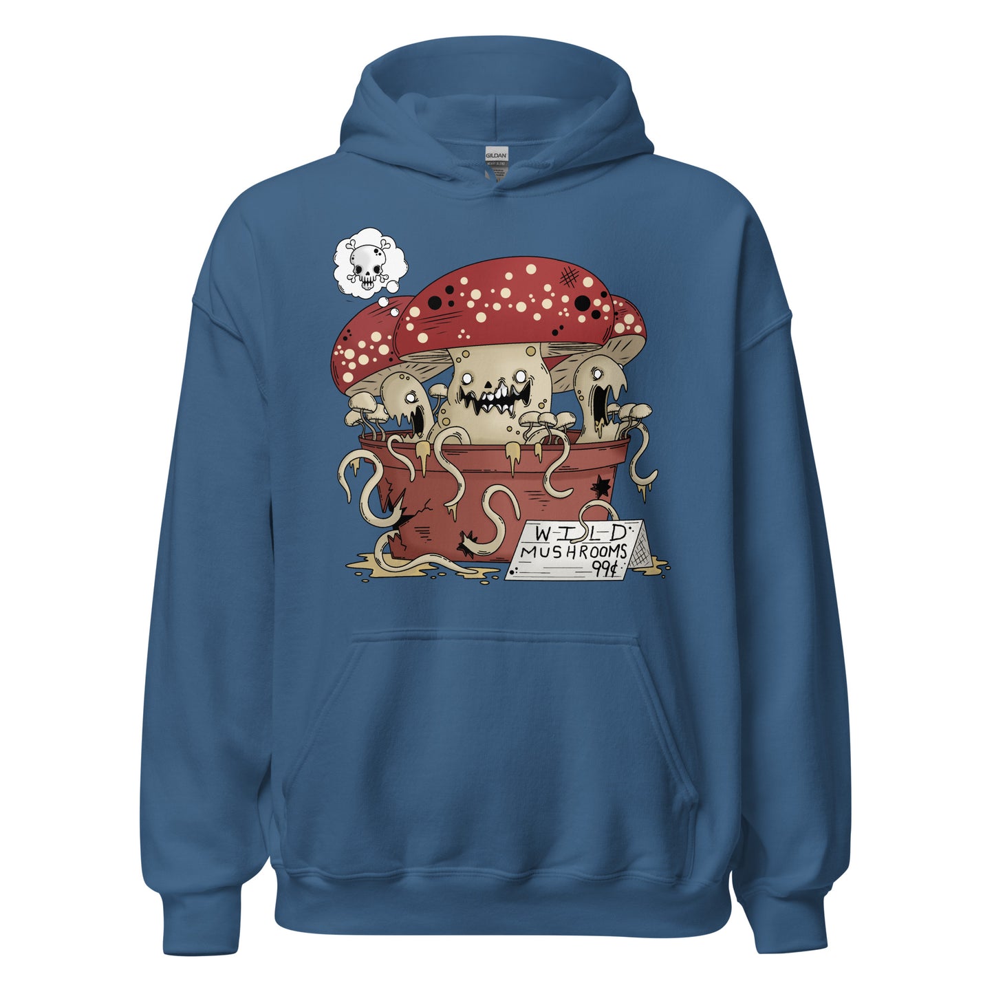 3|15 Wild Mushrooms - Hoodie - BRIAN GRAY