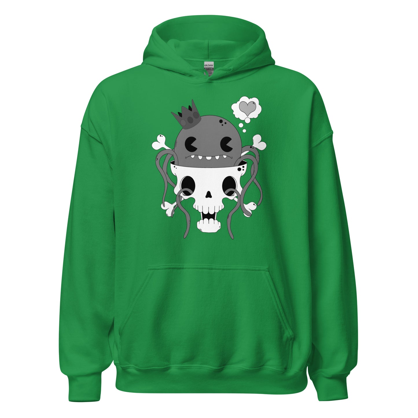 3|4 King Octo - Hoodie - BRIAN GRAY