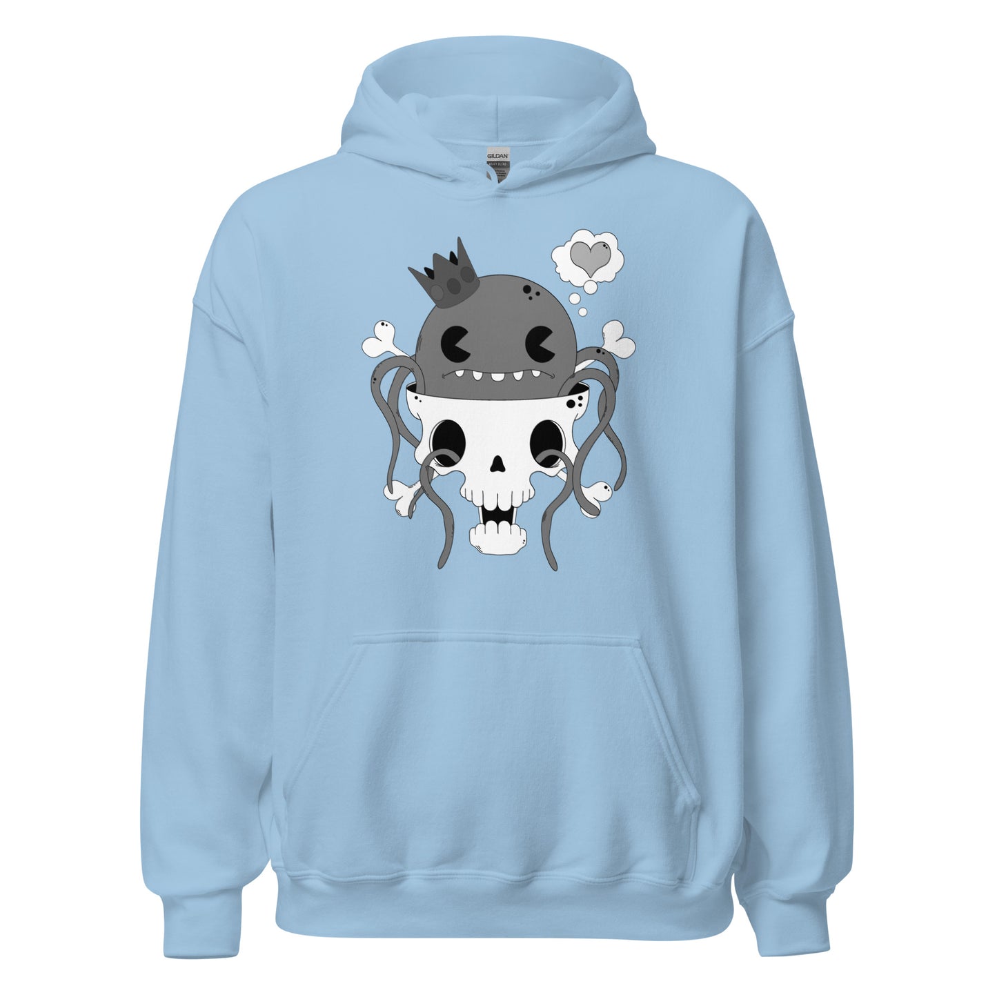 3|4 King Octo - Hoodie - BRIAN GRAY