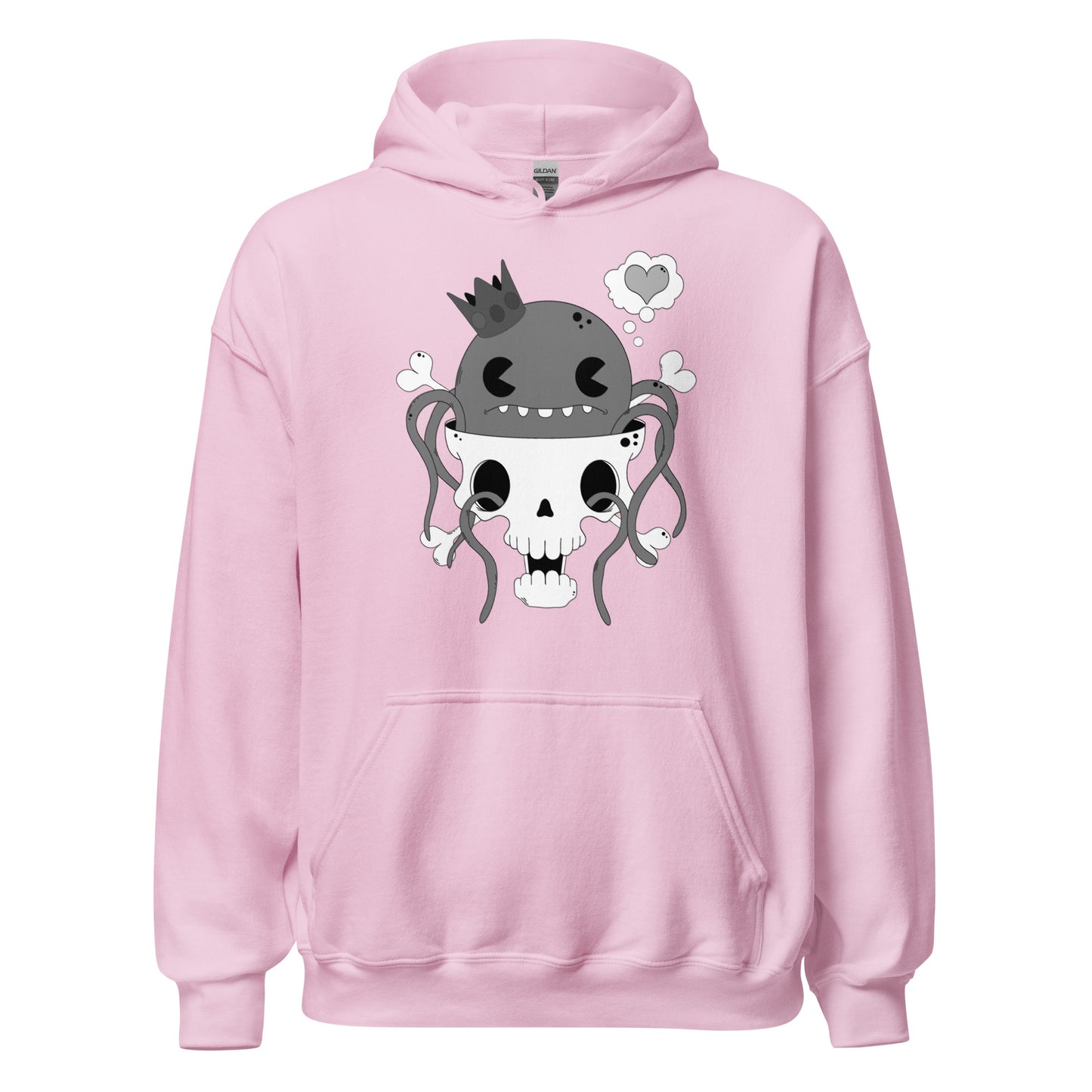 3|4 King Octo - Hoodie - BRIAN GRAY