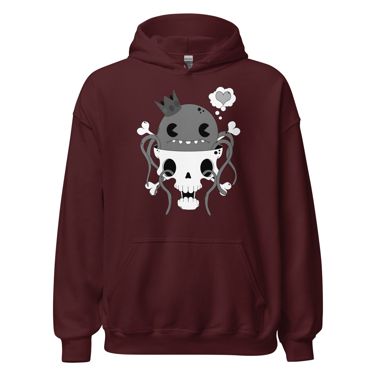 3|4 King Octo - Hoodie - BRIAN GRAY