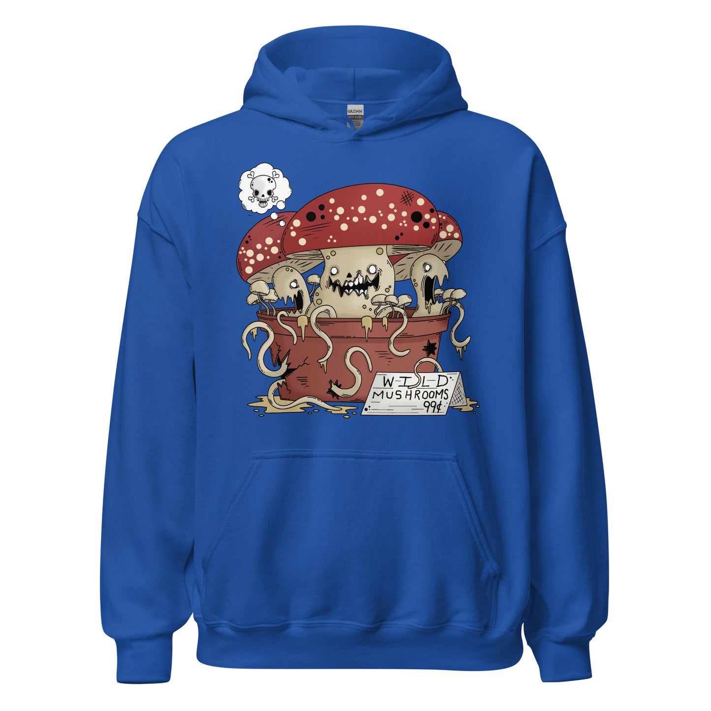 3|15 Wild Mushrooms - Hoodie - BRIAN GRAY