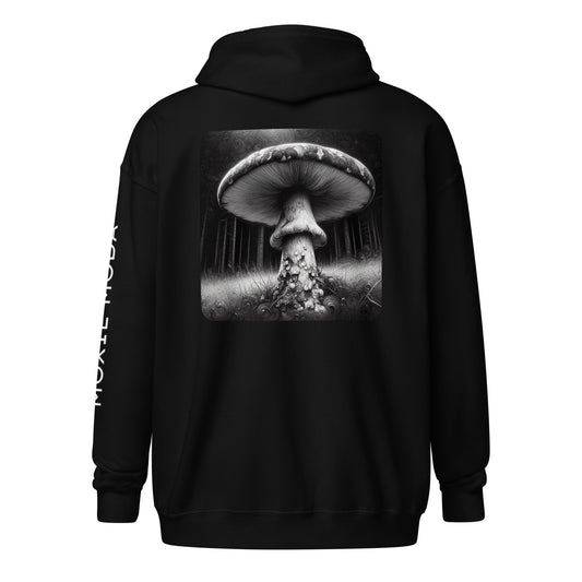 2|6 A Moxie Mushroom - Zip-Up Hoodie - MOXIE MODA