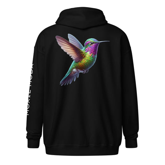 2|7 Just a Moxie Bird - Zip-Up Hoodie - MOXIE MODA